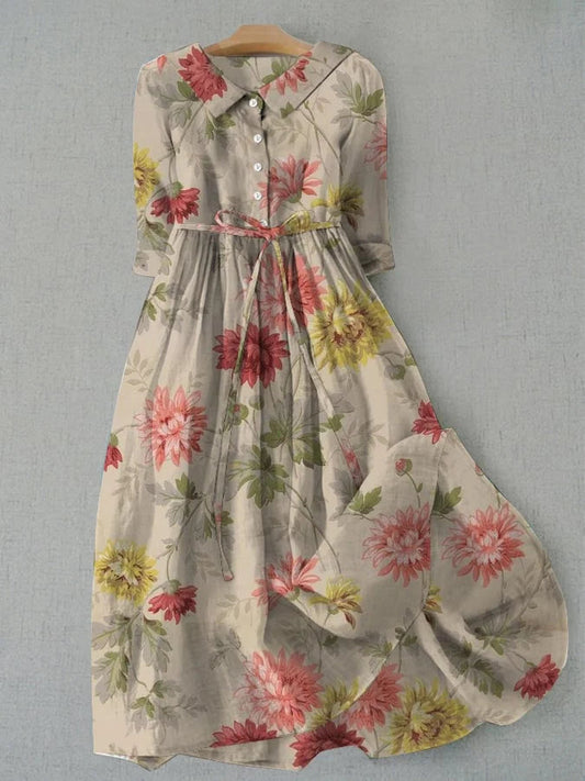 Kate | Robes Florales Flatteuses pour le Ventre