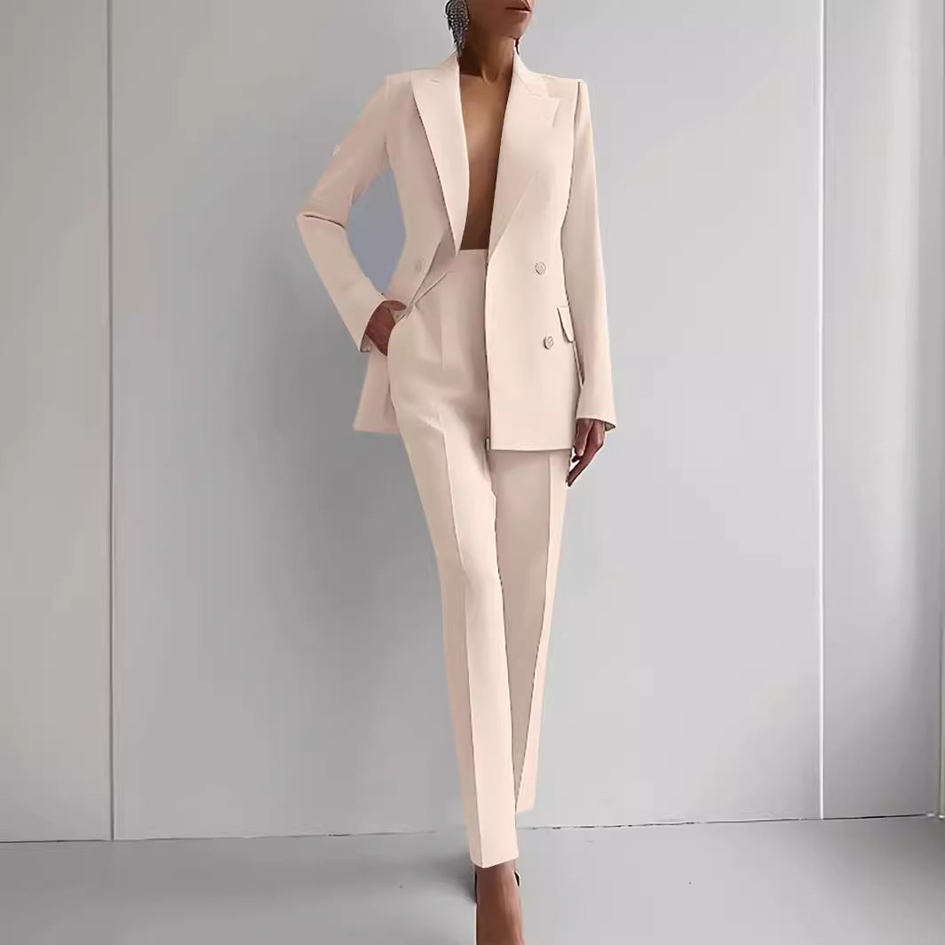 Sofia | Ensemble Blazer & Pantalon Taille Haute