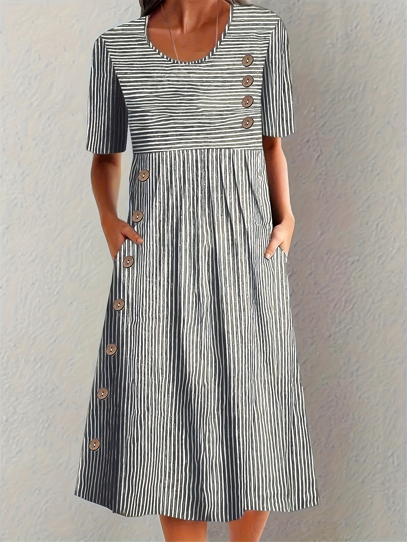 Edna | Robe d'été rayée