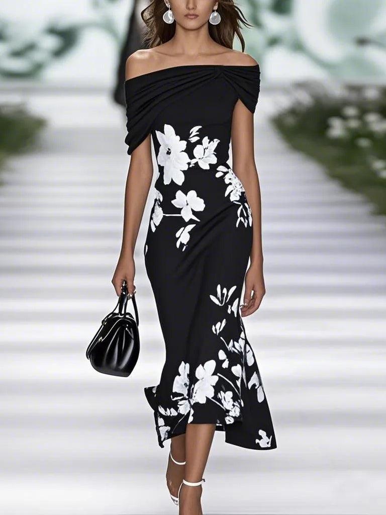 Frederique | Robe Élégante à Imprimé Floral