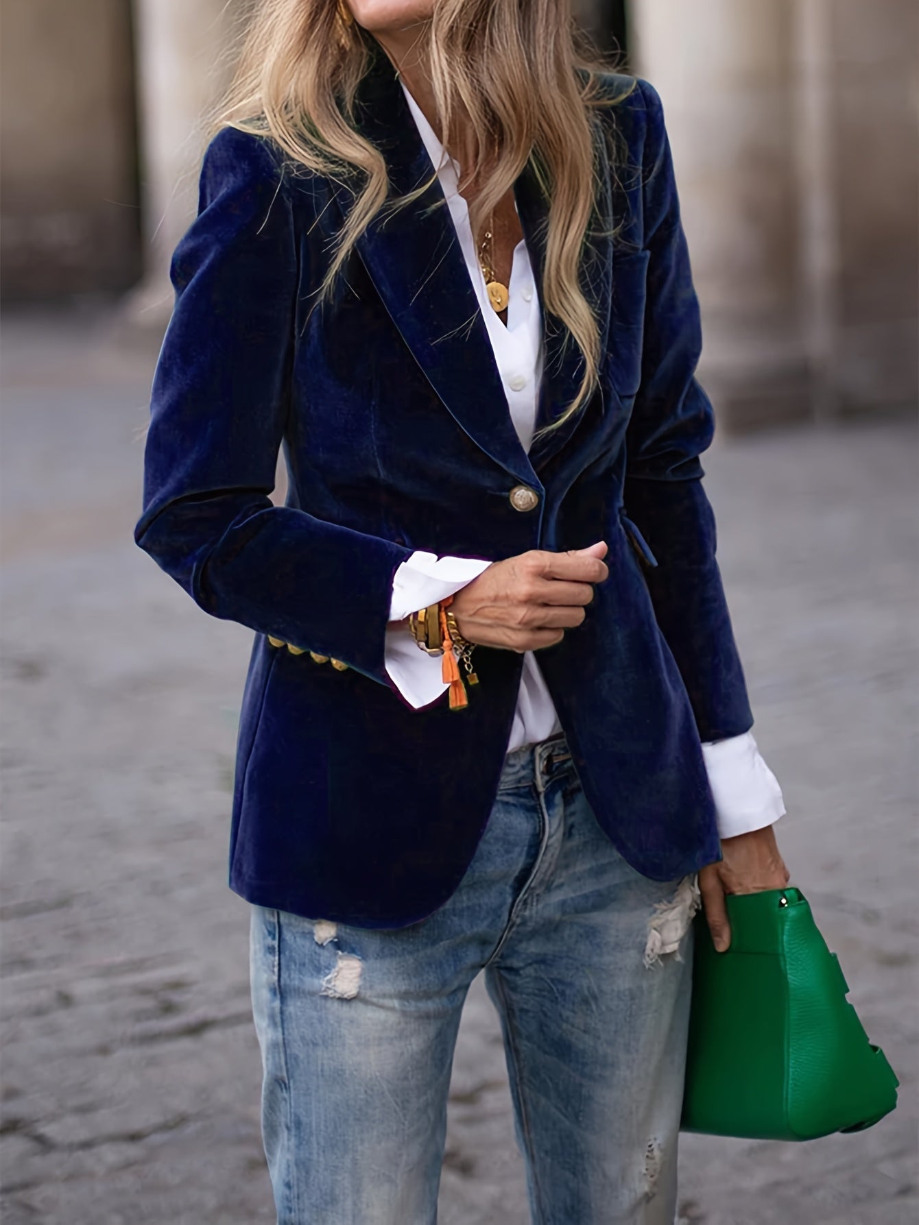 Vincent | Veste de costume slim en velours