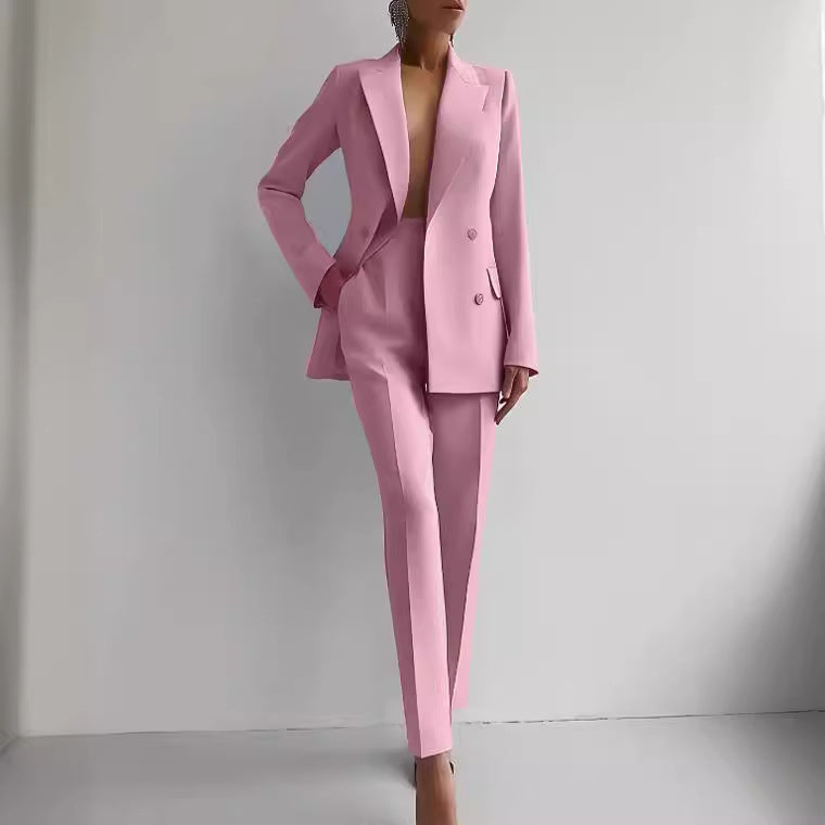 Sofia | Ensemble Blazer & Pantalon Taille Haute