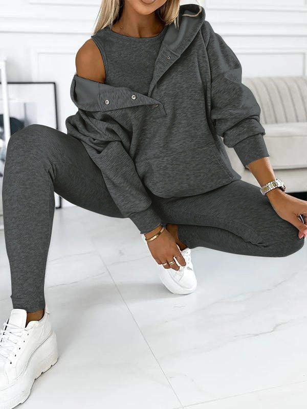 Sophie | Ensemble de Sweatshirt en Trois Pièces