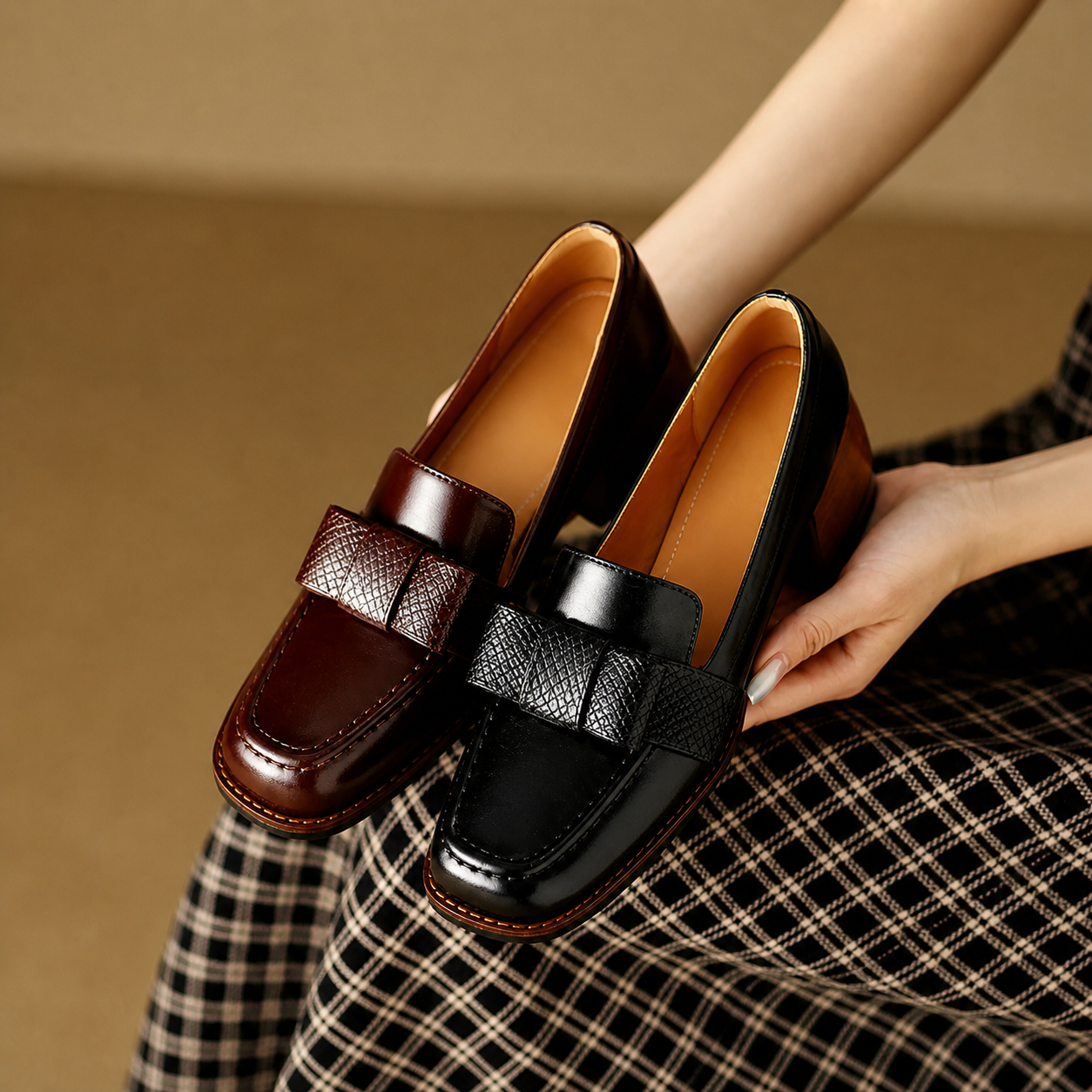 Mocassins Contessa Nodo