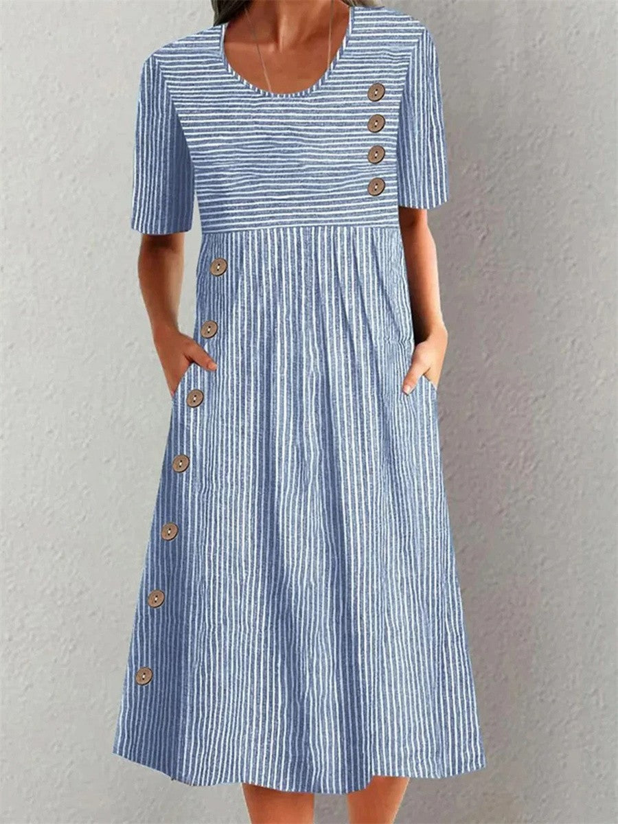 Edna | Robe d'été rayée