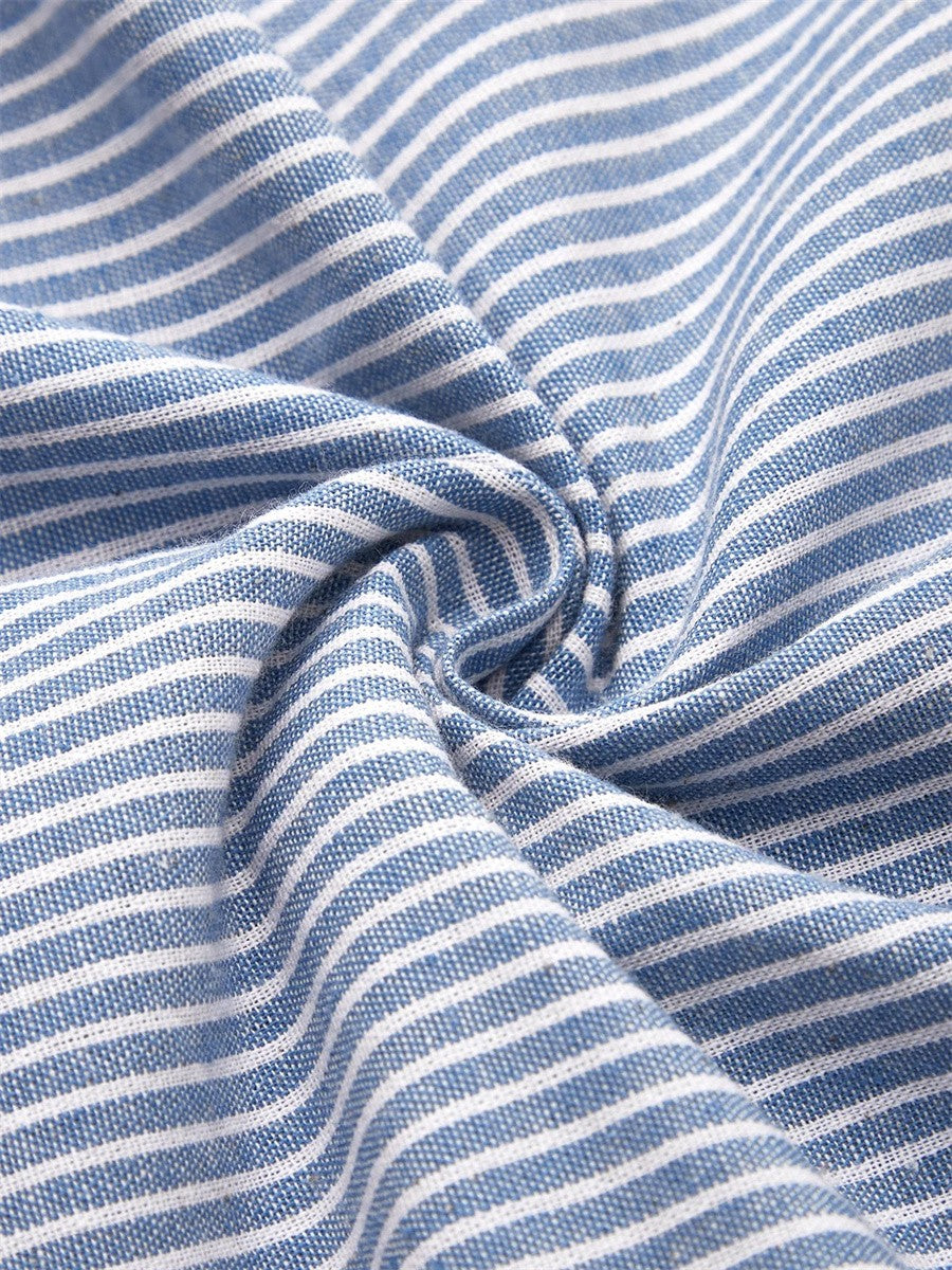 Julia | Robe midi à rayures