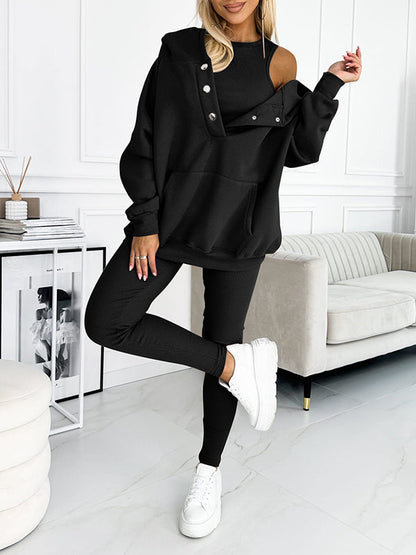 Sophie | Ensemble de Sweatshirt en Trois Pièces