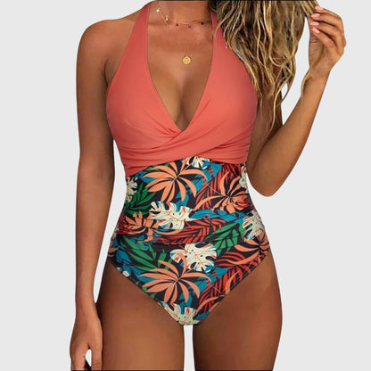 Nancy - Maillot de bain femme élégant à décolleté V