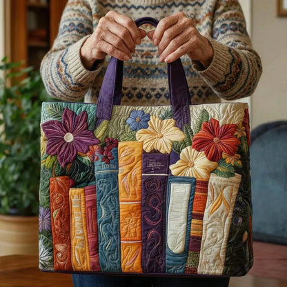 Sac Tote Matelassé - Amoureux des Livres