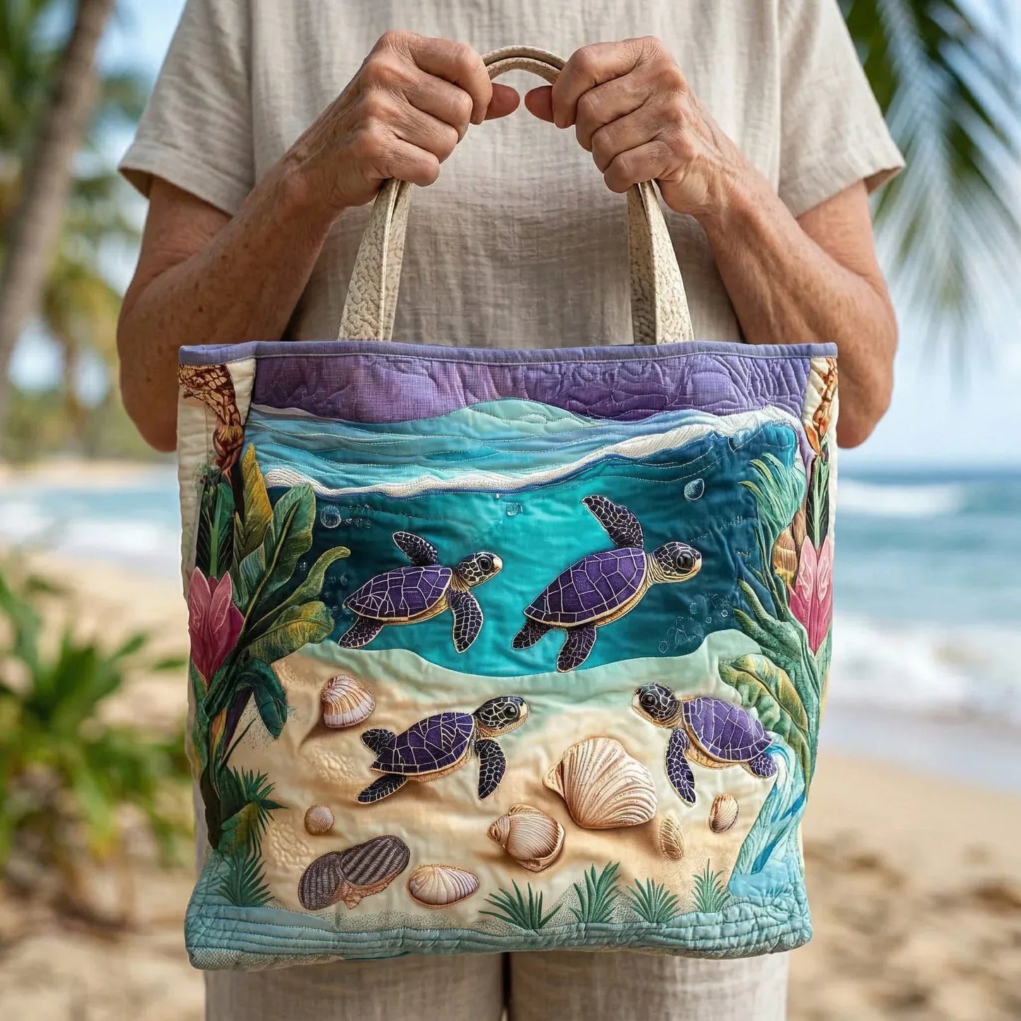 Tote Artisanal - Esprit de la Lagune