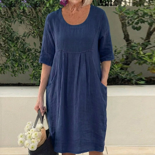 Paisley | Robe Élégante Avec Poches