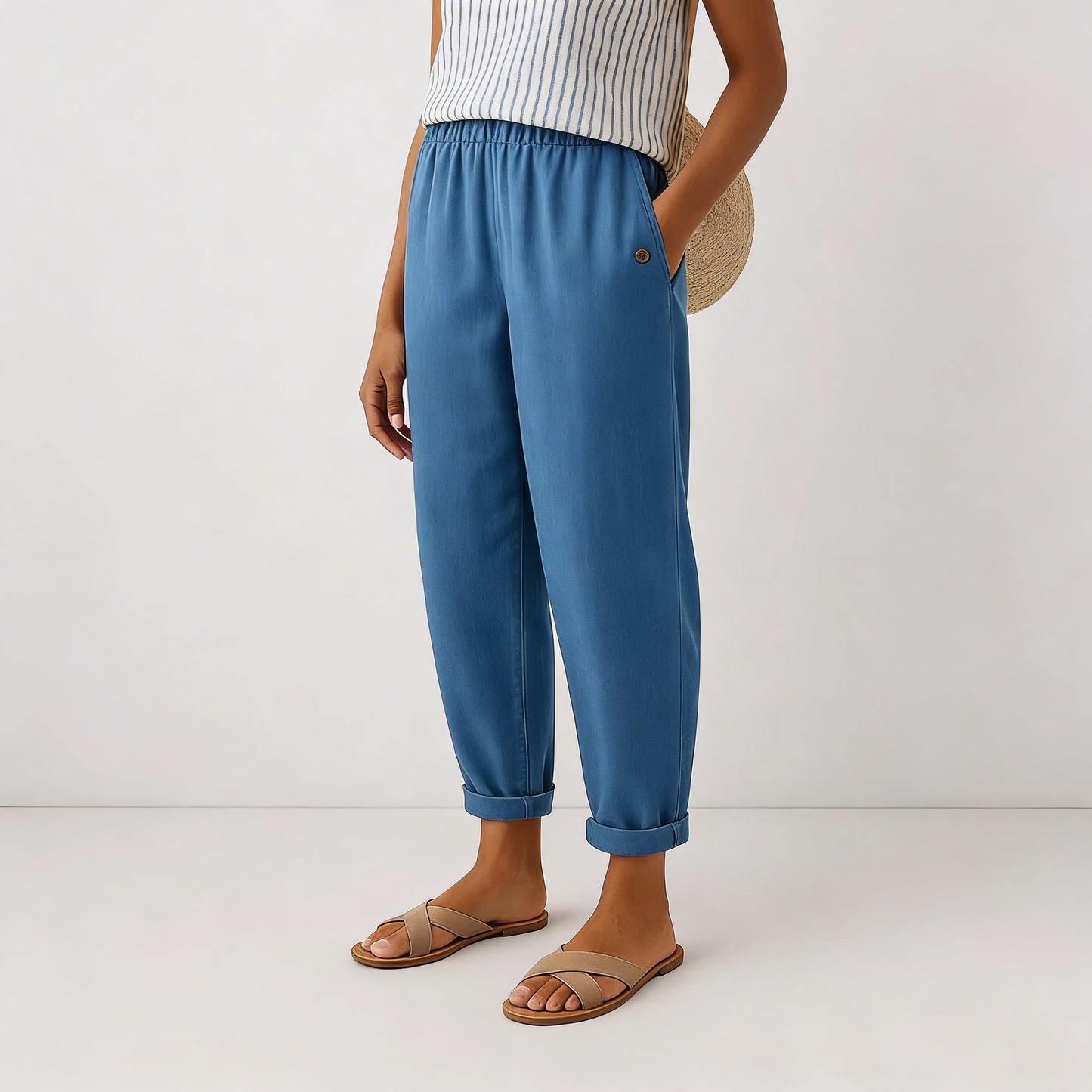 Stella | Pantalons en Lin Éternel