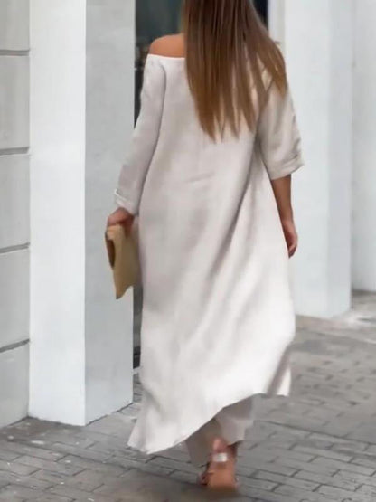 Sienna | Ensemble Deux-pièces Couleur Unie