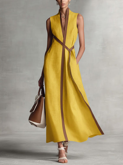 Ashley | Robe Maxi Sans Manches