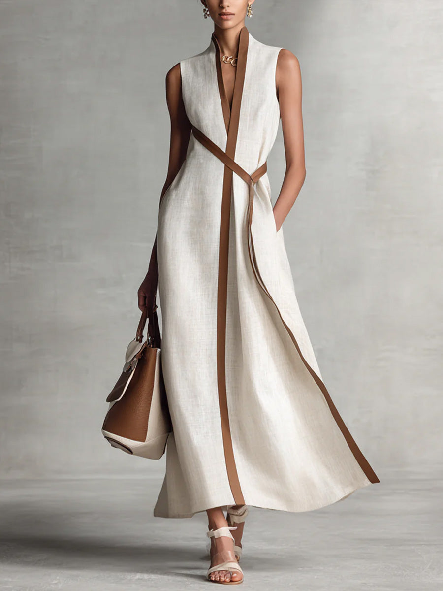 Ashley | Robe Maxi Sans Manches