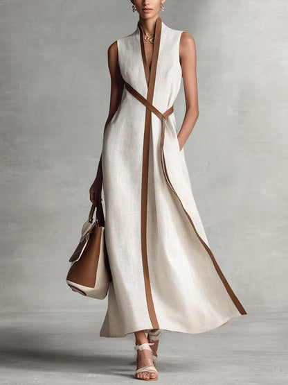 Ashley | Robe Maxi Sans Manches