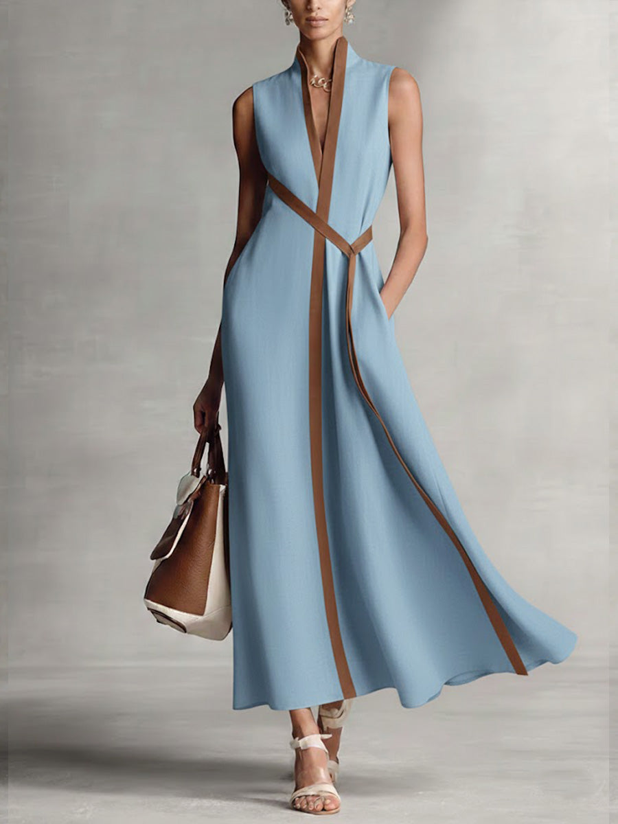 Ashley | Robe Maxi Sans Manches
