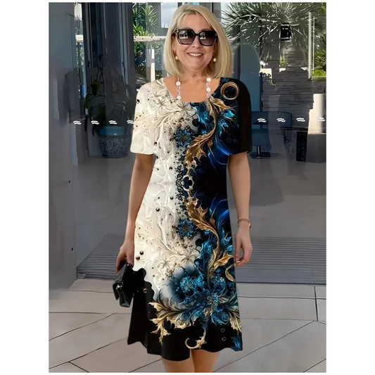 Viviana | Robe Relaxed Imprimée