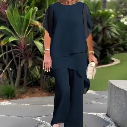 Maeryn™ – Ensemble en Chiffon Élégant