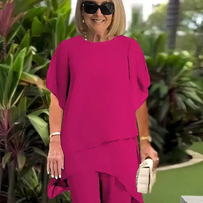 Maeryn™ – Ensemble en Chiffon Élégant