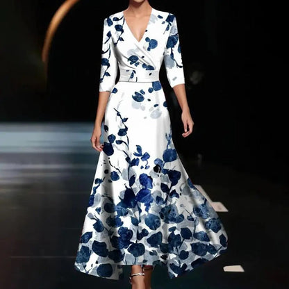 Patricia | Robe Chic avec Imprimé Floral