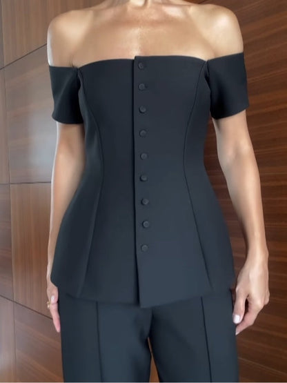 Sofia | Ensemble de Veste Décolleté